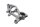 Footrest bracket carrier plate front right 2 335 598 BMW R 1150 GS R21 0415 99-04