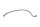 Tubo freno posteriore in treccia dacciaio BMW R 1150 R Rockster R28 0308 03-05