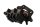 Rear brake caliper, brake piston holder Kawasaki ZR-7S ZR750F/H 01-04