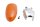 Front right turn signal housing/glass (orange) BMW R 1150 GS R21 0415 99-04