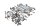 Engine bolt set, screw bolts Kawasaki ZR-7S ZR750F/H 01-04