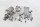 Engine bolt set, screw bolts Kawasaki ZR-7S ZR750F/H 01-04