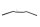 Handlebar 22mm tubular handlebar black universal curved Kawasaki ZR-7S ZR750F/H 01-04