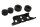 Fuel tank holder rubber buffer mounting set Kawasaki ZR-7S ZR750F/H 01-04