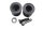 Set di contrappesi per manubrio, smorzatori di vibrazioni per le estremità del manubrio. BMW R 1150 GS R21 0415 99-04