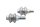Swingarm bearing axle bolt linkage Kawasaki ZR-7S ZR750F/H 01-04