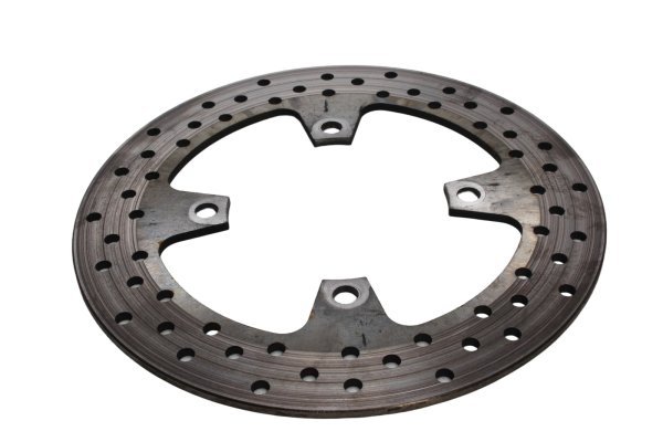 Rear brake disc, drilled; round disc brake Kawasaki ZR-7S ZR750F/H 01-04