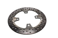Rear brake disc, drilled; round disc brake Kawasaki ZR-7S...