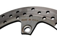 Rear brake disc, drilled; round disc brake Kawasaki ZR-7S ZR750F/H 01-04