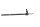 Shift shaft, shift linkage, shift lever, gearshift Kawasaki ZR-7S ZR750F/H 01-04
