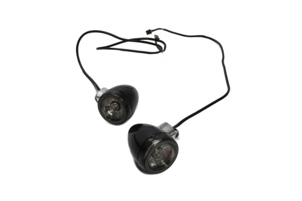 Ensemble de voyants LED, noir, gauche Harley-Davidson Dyna Fat Bob 1900 FXFBS 20-20