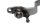 Rear brake lever, foot brake lever, brake pedal Kawasaki ZR-7S ZR750F/H 01-04