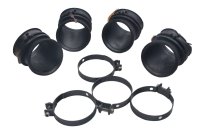 Intake manifold set, carburetor rubber, clamps Kawasaki...
