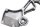 Front right footrest assembly, passenger seat Kawasaki ZR-7S ZR750F/H 01-04