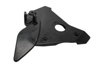 Footrest bracket, carrier plate, front left, mount...