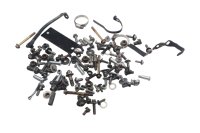 Screw set, trim, frame, retaining plate Kawasaki ZR-7S...