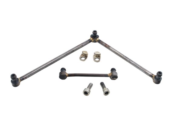 Oil cooler line set, screw fittings, holder, oil line Kawasaki ZR-7S ZR750F/H 01-04