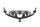 Headlight bracket antler front carrier front top Kawasaki ZR-7S ZR750F/H 01-04