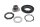 Steering bearing clamping screw lock nut set Kawasaki ZR-7S ZR750F/H 01-04