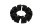 Rubber coupling rear-wheel drive damping element Kawasaki ZR-7S ZR750F/H 01-04