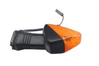 Front right turn signal, orange housing, lamp holder Kawasaki ZR-7S ZR750F/H 01-04
