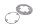 Rear brake disc, drilled; brake disc seal Kawasaki ZR-7S ZR750F/H 01-04