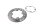Rear brake disc, drilled; brake disc seal Kawasaki ZR-7S ZR750F/H 01-04