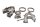 Öljypumpun kotelon roottorin käyttösarjan voitelumoottori BMW R 1150 GS R21 0415 99-04