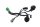 Headlight wiring harness, bulb socket, connector Kawasaki ZR-7S ZR750F/H 01-04