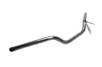 Handlebar tube, handlebar stem, knurling, clamp Kawasaki...