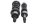 Transmission shafts, shift shaft, gear set, gear Kawasaki ZR-7S ZR750F/H 01-04