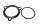 Exhaust muffler gasket clamping ring flange Kawasaki ZR-7S ZR750F/H 01-04