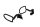 Brake line guide, bracket, fork top guide Kawasaki ZR-7S ZR750F/H 01-04