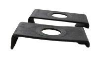 Rear axle bracket, bearing mount, spacer plate Kawasaki ZR-7S ZR750F/H 01-04