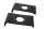 Rear axle bracket, bearing mount, spacer plate Kawasaki ZR-7S ZR750F/H 01-04
