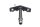Lower fork bridge, steering head bearing seat, steering head Kawasaki ZR-7S ZR750F/H 01-04