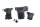 Gaszugführung Abdeckung Zughülle Schrauben BMW R 1150 R Rockster R28 0308 03-05