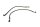 Front upper brake line hydraulic hose set BMW R 1200 GS K25 0307 R12 04-07
