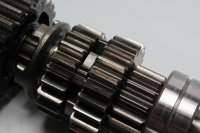 arbre principal de transmission, arbre intermédiaire, arbre de sélection Kawasaki ZR-7S ZR750F/H 01-04