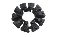 Tampons en caoutchouc, propulsion arrière, arbre de transmission à cardan, amortisseurs Kawasaki ZRX 1100 ZRT10C 97-00