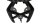 Kentekenplaathouderbeugel kuipframe BMW R 1200 GS K25 0307 R12 04-07