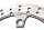 Bakre borrad bromsskiva, hydraulisk broms BMW R 1200 GS K25 0307 R12 04-07