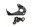 Rear left seat bracket locking mechanism Kawasaki ZR-7S ZR750F/H 01-04