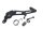 Bremshebel hinten komplett mit Feder und BMW R 1150 R Rockster R28 0308 03-05