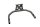 Monteringsram för vindrutehållare BMW R 1200 GS K25 0307 R12 04-07