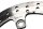 Bakre bromsskiva, borrad; bromssystemets tjocklek BMW R 1200 GS K25 0307 R12 04-07