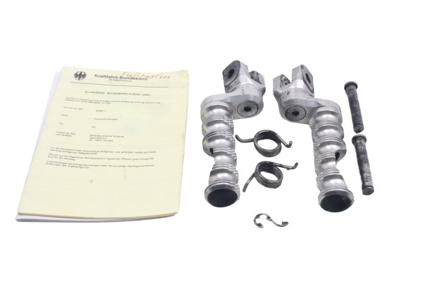 Conjunto de reposapiés delantero izquierdo y derecho BMW R 1150 R Rockster R28 0308 03-05