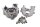 Oljepump, pumphus, rotor, skruvar BMW R 1150 R Rockster R28 0308 03-05