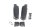 Sozius Fußrasten Satz hinten links rechts BMW R 1150 R Rockster R28 0308 03-05