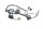 Bakre ledningsnät, elsystem, övre bakre BMW R 1150 R Rockster R28 0308 03-05